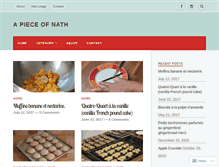 Tablet Screenshot of apieceofnath.com